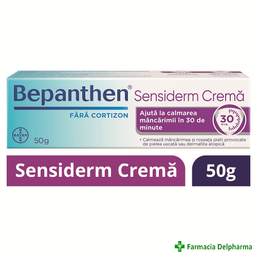 Bepanthen Sensiderm crema x 50 g, Bayer